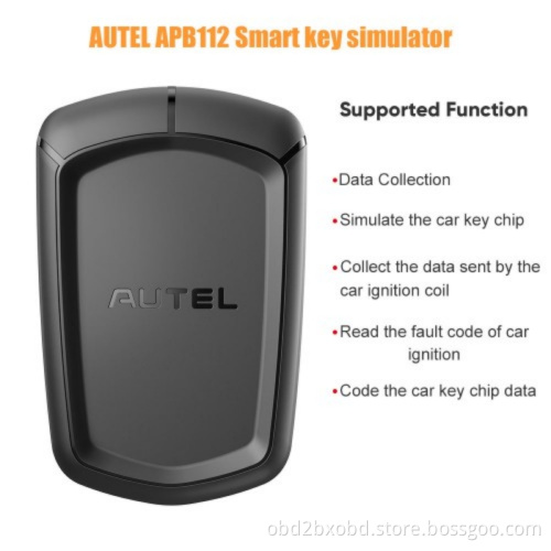 Autel APB112 Sm art Key Simulator Main Unit and USB Cable Set for IM608 IM508 Free Shipping